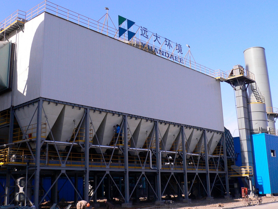 天津钢铁集团100吨转炉布袋除尘器